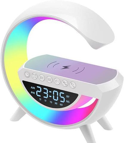 Digital Led Wireless Charger Speaker