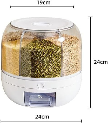 Rotating Food Storage Dispenser