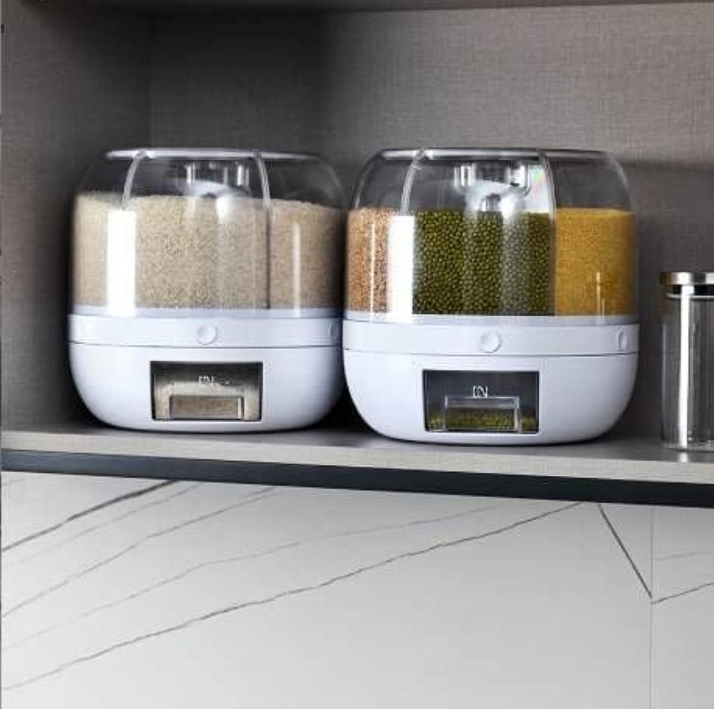 Rotating Food Storage Dispenser