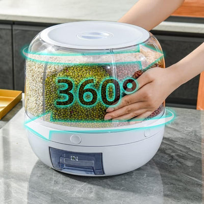 Rotating Food Storage Dispenser