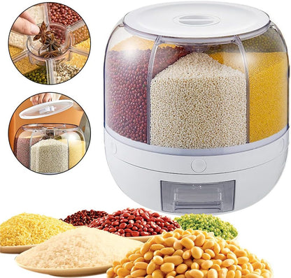 Rotating Food Storage Dispenser