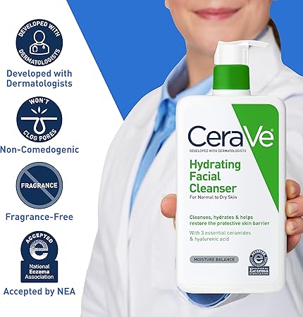 CeraVe Hydrating Facial Cleanser